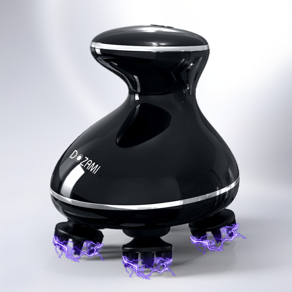【先着限定2000円クーポン】DOZAMIヘッドスパ 頭皮マッサージ器 ヘッドマッサージ器 頭皮エステ 電動頭皮ブラシ 赤色LED頭皮ケア 防水乾湿両用タイマー ギフト