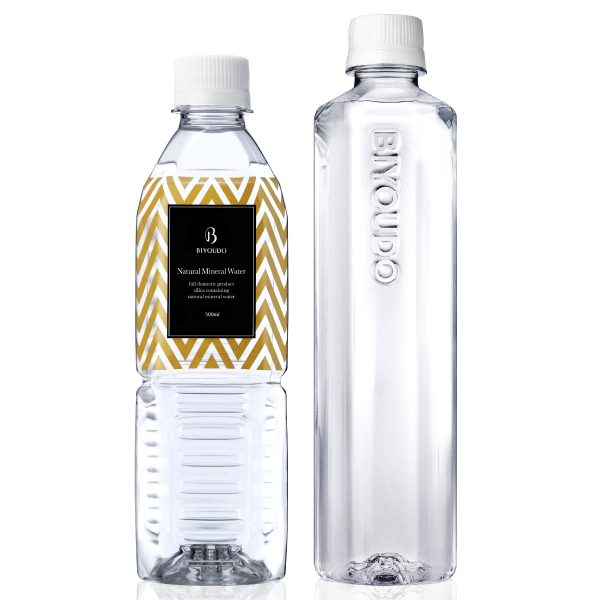 ＼ラベルレス限定ボトルが新登場！／ 水 ナチュラルミネラルウォーター BIYOUDO シリカ水 500ml×42本 天然水 国産 軟水 美陽堂 silicawater